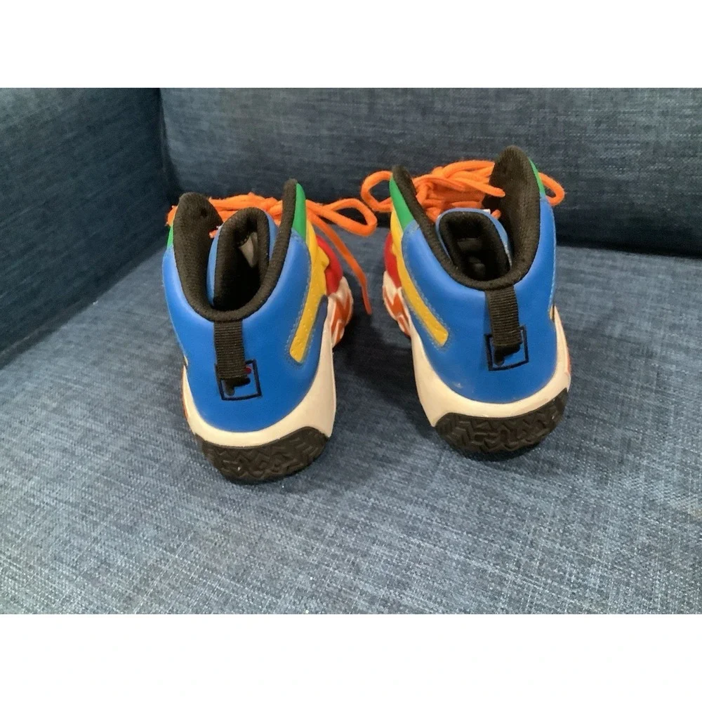 Fila MB Basketball Shoes Size 2 3BM01222-638 Multicolor Retro